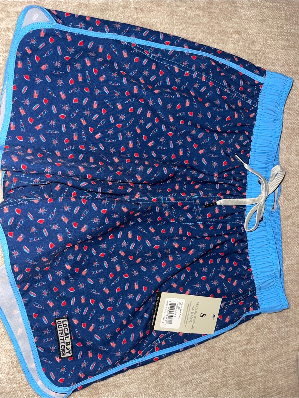 Local boy swim trunks